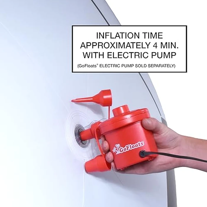 GoFloats Giant Inflatable Soccer Ball - Made From Premium Raft Grade Vinyl, Black & White 2.5 ft by GoFloats - Image 4