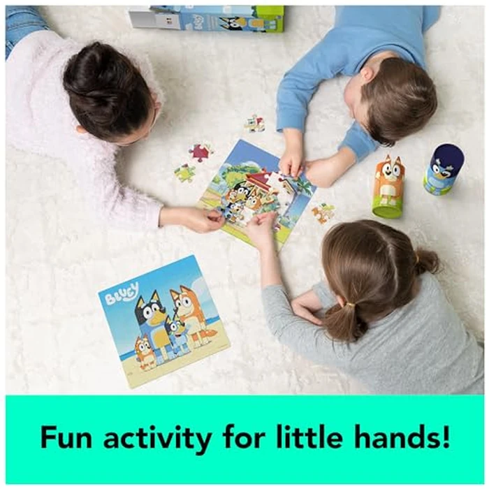 Spin Master Games, Bluey Puzzles 2-Pack, 36 Pieces, Kids Puzzles, Bluey Toys, Preschool Puzzles, for Ages 3 & Up by Bluey - Image 5