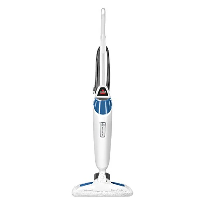 BISSELL PowerFresh Steam Mop with Natural Floor Sanitization, Kills 99.9% of Germs Without Chemicals, Flip-Down Scrubber, SmartSet Steam Control, Hardwood Tile and Sealed Floor Cleaner, 19401 by Bissell - Used - Very Good condition