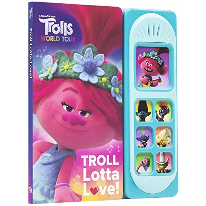 DreamWorks: Trolls World Tour - Troll Lotta Love! Sound Book - PI Kids by Phoenix International Publications - Used - Very Good condition