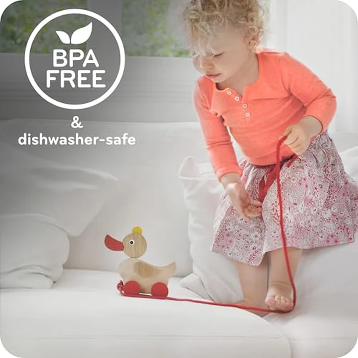 NUK Active Sippy Cup, 10 oz, 2 Pack, Disney's Cars, Lightning McQueen, BPA-Free, Spill-Proof, Transition Cup by NUK - Image 6