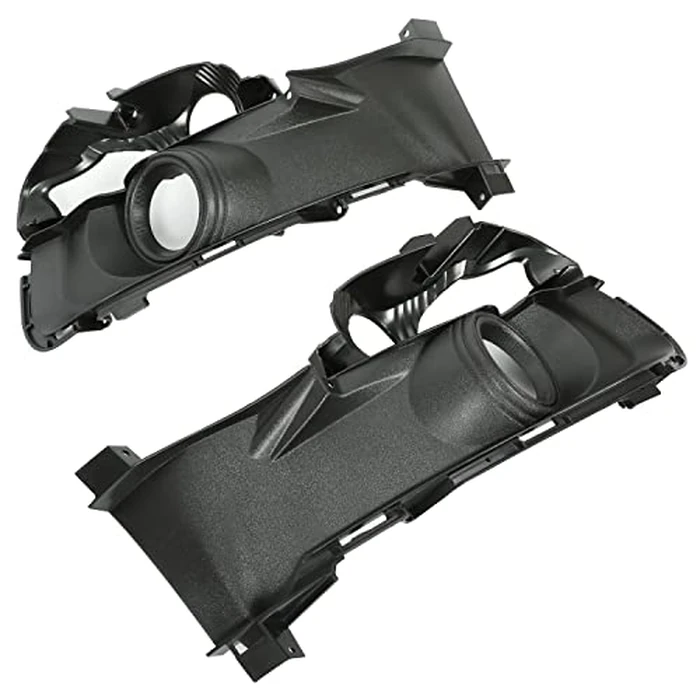 HECASA Fog Light Cover Compatible with 2015-2017 Ford Mustang EcoBoost Premium GT Premium V6 Replacement for FO1038154 FO1039154 Fog Light Opening Trim Bezel W/O Fog Lamps Driver & Passenger Side by HECASA - Image 3