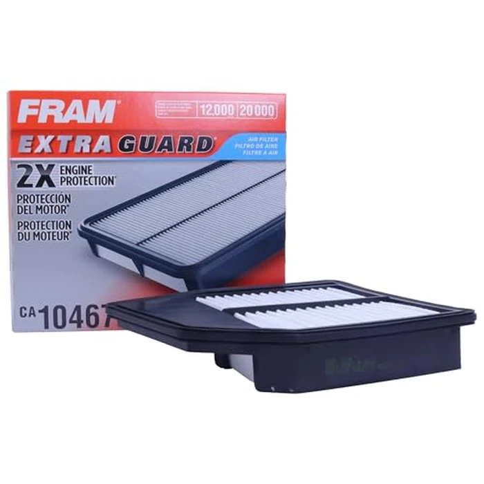 FRAM Extra Guard CA10467 Replacement Engine Air Filter for Select Honda Accord and Crosstour (2.4L), Provides Up to 12 Months or 12,000 Miles Filter Protection by Fram - Used - Very Good condition