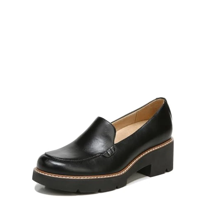 Naturalizer Women's, Cabaret Slip-On, Black Smooth, 10 Narrow by Naturalizer - Image 1