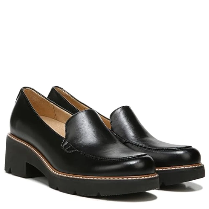 Naturalizer Women's, Cabaret Slip-On, Black Smooth, 10 Narrow by Naturalizer - Image 7