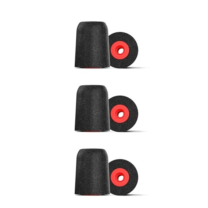 Comply P-Series | Memory Foam Replacement Ear Tips Designed for Etymotic, NuForce, ISOtunes PRO, Q-Jays, & More | Superior Noise Isolation, Ultimate Comfort, Secure Fit | Black, Medium (3 Pairs) by COMPLY - Image 1