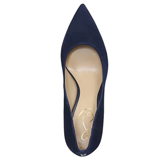 Sam Edelman Women's Hazel Pump, Baltic Navy, 6 by Sam Edelman - Image 6