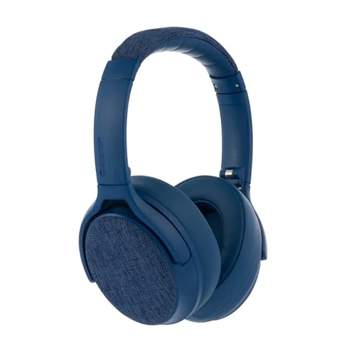 Made for Amazon, Active Noise Cancelling Bluetooth Headphones with Built-in Microphone | Blue by ONANOFF - Used - Like New condition - US$19.37
