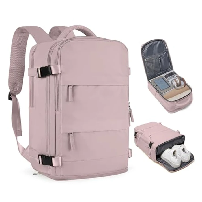 coofay Travel Backpack For Women Men Airline Approved Carry On Backpack Flight Approved Waterproof Sports Backpack Casual Daypack Small Hiking Backpacks by coofay - Used - Like New condition