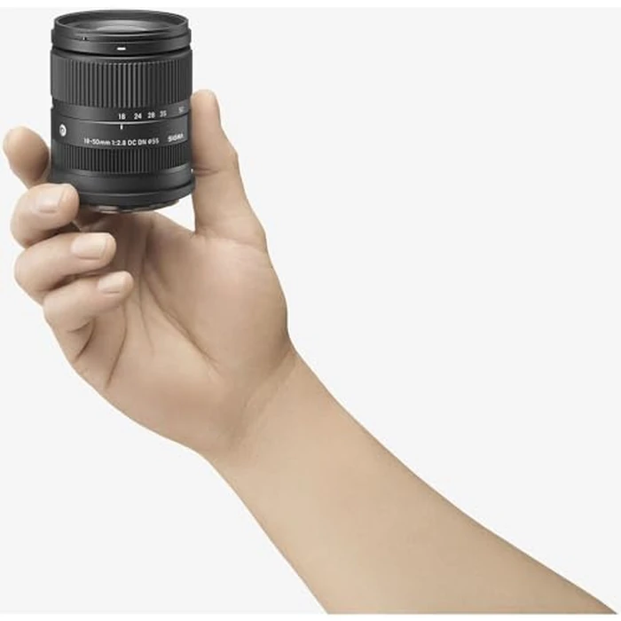 Sigma 18-50mm f/2.8 DC DN Contemporary Lens for Sony E Bundle with UV Filter + Deluxe Cleaning Kit - Blower, Lens Pen, Brush & Case + Cap Keeper + Microfiber Cleaning Cloth (4 Items) by Sigma - Image 3