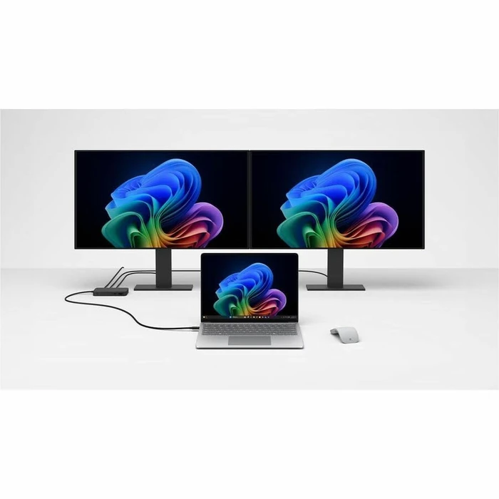 Microsoft Surface USB4 Dock - Gigabit Ethernet, USB C to 2xUSB-C/1xUSB-A/HDMI (65W Power Delivery) - Black by Microsoft - Image 6