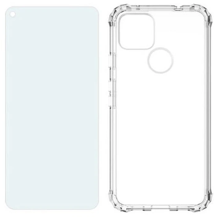Verizon Clear Phone Case and Blue Light Screen Protector for Google Pixel 4a - Clear by Verizon - Refurbished - Acceptable condition - US$15.48