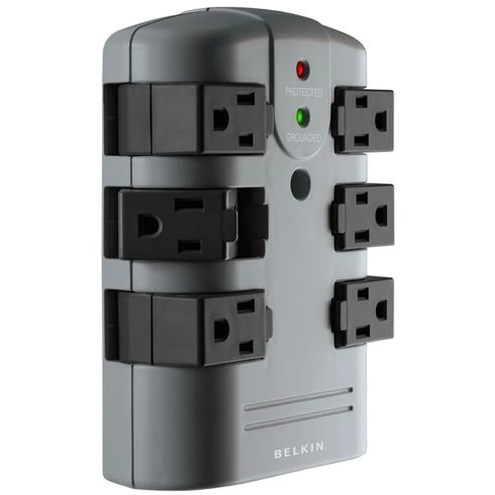 Belkin Pivot-Plug Surge Protectors - Black by Belkin - Refurbished - Excellent condition