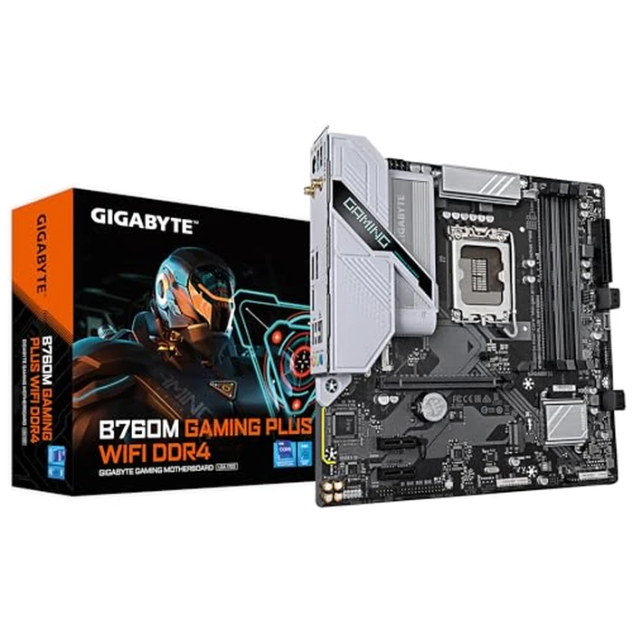 GIGABYTE MOTHERBOARD INTEL LGA1700 MATX B760M G P WIFI DDR4 by GIGABYTE - Used - Acceptable condition
