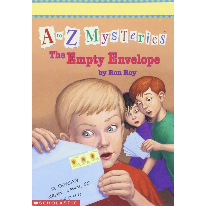 The Empty Envelope (A to Z Mysteries Series #5) by Ron Roy, John Steven Gurney (Illustrator) by by Ron Roy, John Steven Gurney (Illustrator) - Used - Very Good condition