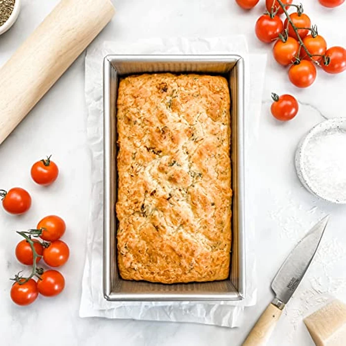 USA Pan Bakeware Aluminized Steel Loaf Pan, 5"D x 10"W x 3"H, 1.5 Pound by USA Pan - Image 6