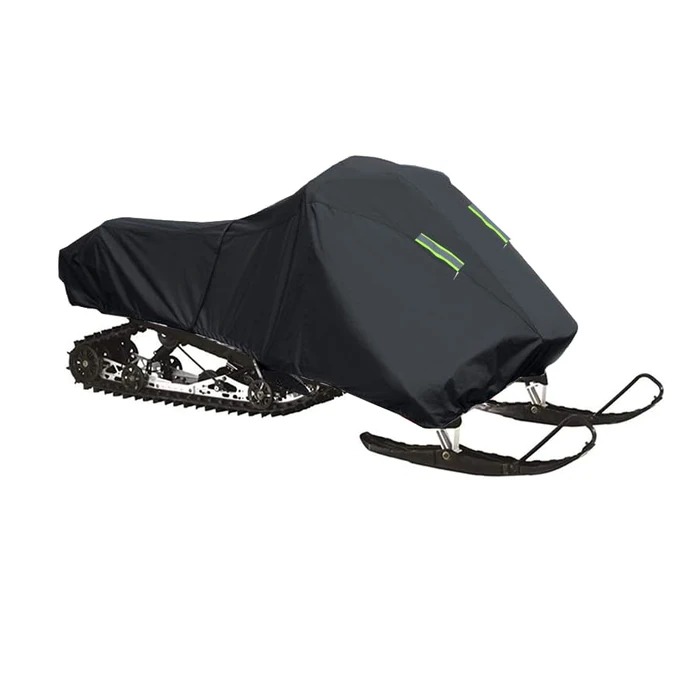 YOYOW Universal snowmobile cover，420D Waterproof Heavy Duty Sled Ski Cover for Polaris, Ski Doo, Fits snowmobiles 145"L x 51"W x 50"H by YOYOW - Used - Very Good condition - CA$29.30