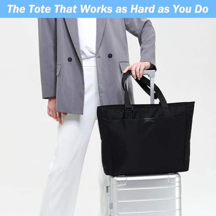 PUREVAVE Large Laptop Tote Bag for Women with Adjustable Shoulder Straps by P PUREVAVE - Image 7