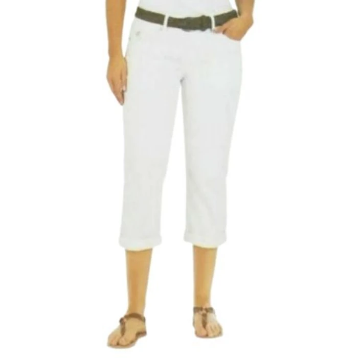 One5One Crop Pant Size 8 - White by One5One - Refurbished - Brand New condition