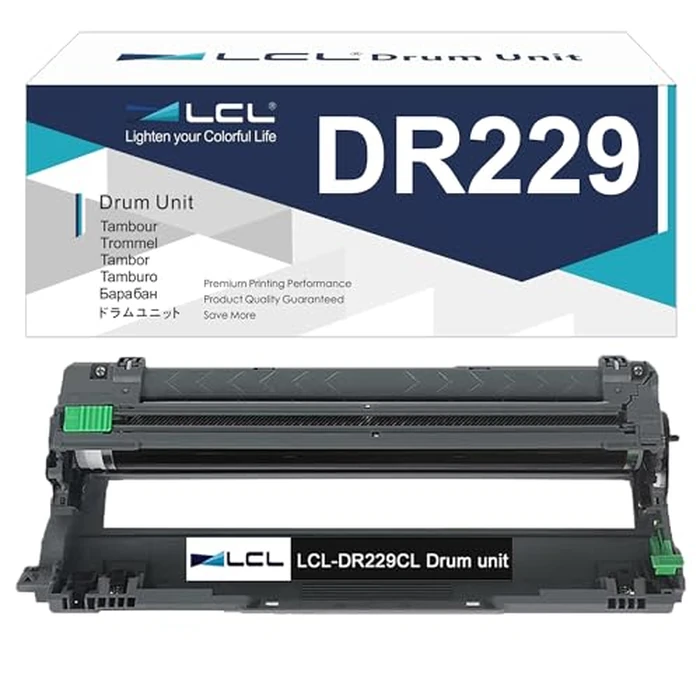 LCL Compatible Drum Unit Replacement for Brother DR-229 DR229 DR229CL DR-229CL (for K/C/M/Y 1-PK) HL-L3220CDW HL-L3280CDW HL-L3295CDW HL-L3300CDW HL-L8245CDW MFC-L3720CDW MFC-L3765CDW MFC-L3780CDW by LCL - Image 1