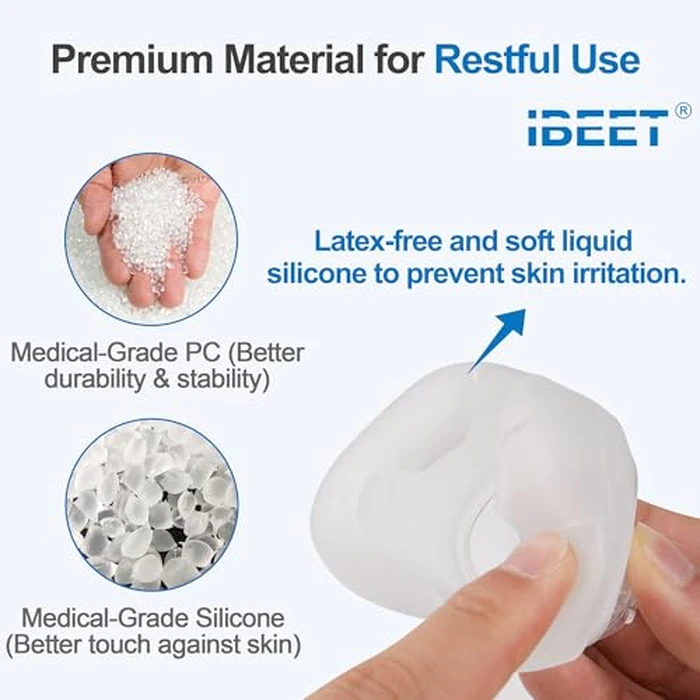 Replacement Cushion for Airfit N20 Large, FSA HSA Eligible, 2-Pack Large Nasal Cushion - Reliable Seal & Cozy Fit for Enhanced Comfort, IBEET Mask Cushion for N20, Large by IBEET - Image 4