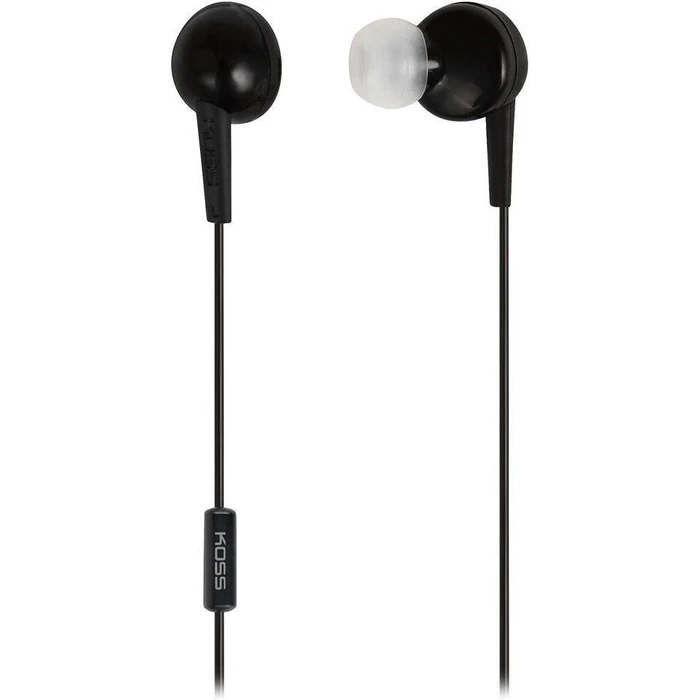 Koss KEB6IK Mini-phone Connector Earbud - Black by Koss - Refurbished - Brand New condition