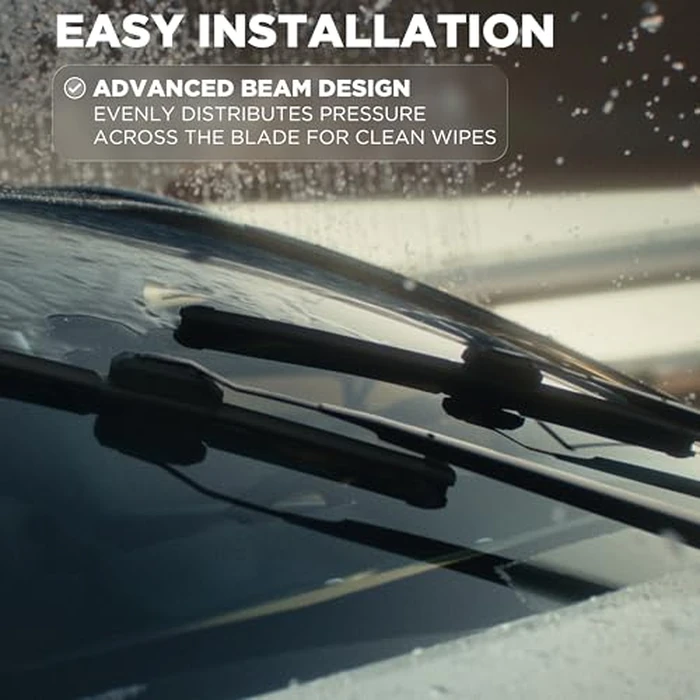 Rain-X 810348 Repellency Water Repellent Wiper Blades, 26" & 16" Windshield Wipers, All Weather Streak-Free for Enhanced Visibility w/Water Repellency Formula [Amazon Exclusive] by Rain-X - Image 4