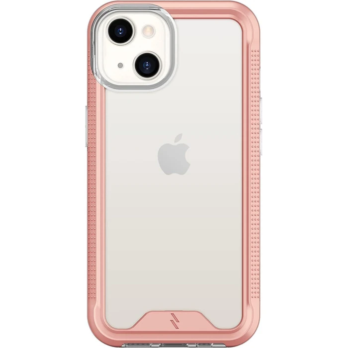 Zizo Ion Series Phone Case for iPhone 13 - Rose Gold/Clear by Zizo - Refurbished - Brand New condition