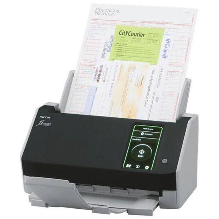 Ricoh FI-8040 Desktop Scanner Premium Bundle with 4-Year Advance Exchange Warranty - White by Ricoh - Image 2