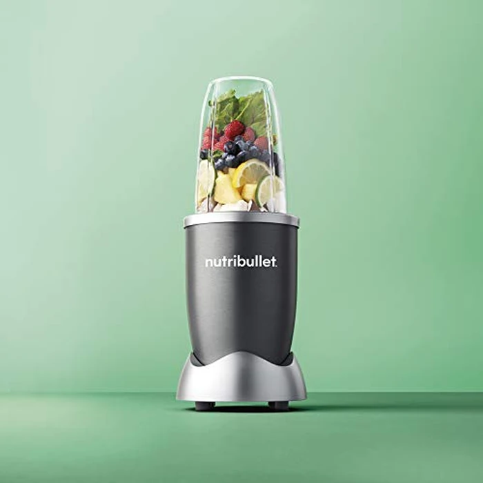 NutriBullet 600 Superfood Nutrition Extractor, Blender & Mixer System (8-Piece Set), Silver by NutriBullet - Image 3