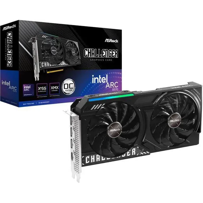 ASRock Challenger Arc B570 Graphics Card B570 CL 10GO by ASRock - Image 4
