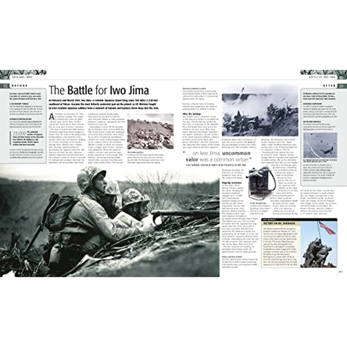 World War II: The Definitive Visual History from Blitzkrieg to the Atom Bomb by DK - Image 4