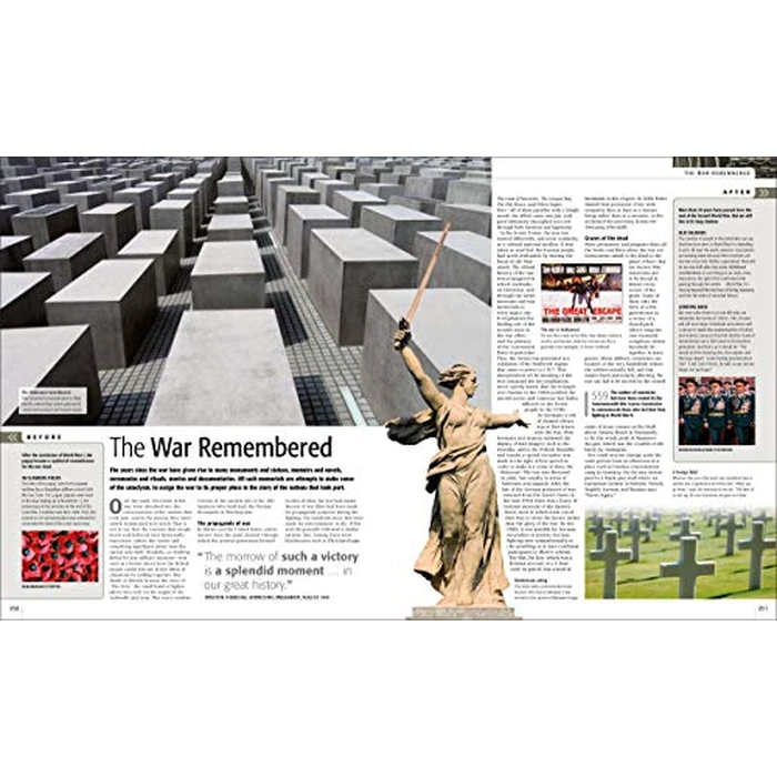 World War II: The Definitive Visual History from Blitzkrieg to the Atom Bomb by DK - Image 5