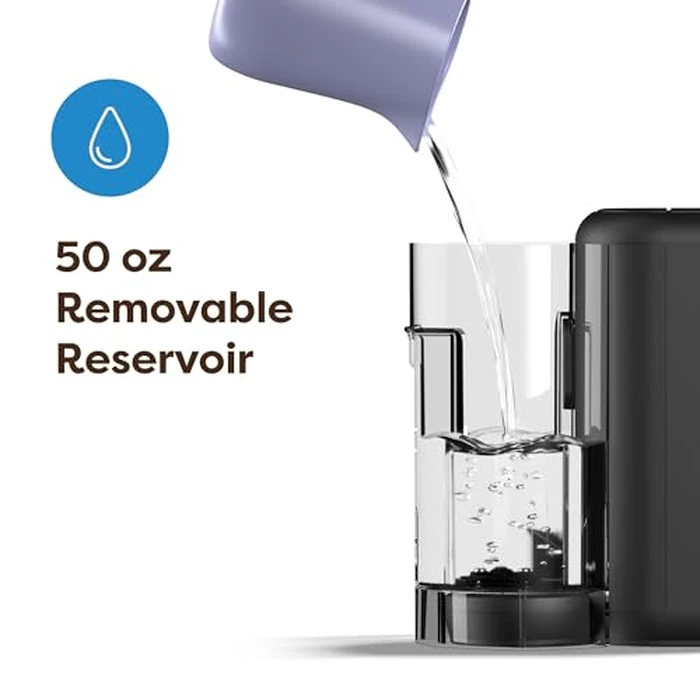 Keurig K-Mini Mate Plus Single-Serve K-Cup Pod Coffee Maker, Compact, 3 Cup Sizes, Brew Over Ice and Strong Button Features, 50 oz Removable Reservoir, Matte Black by Keurig - Image 5