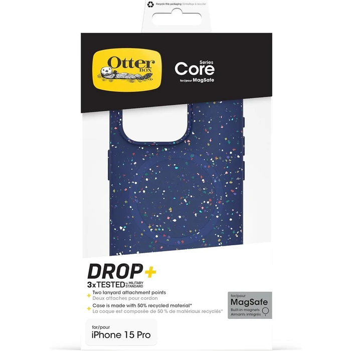 OtterBox Core Series Phone Case with MagSafe for iPhone 15 Pro Max - Blueberry Pie by OtterBox - Image 5