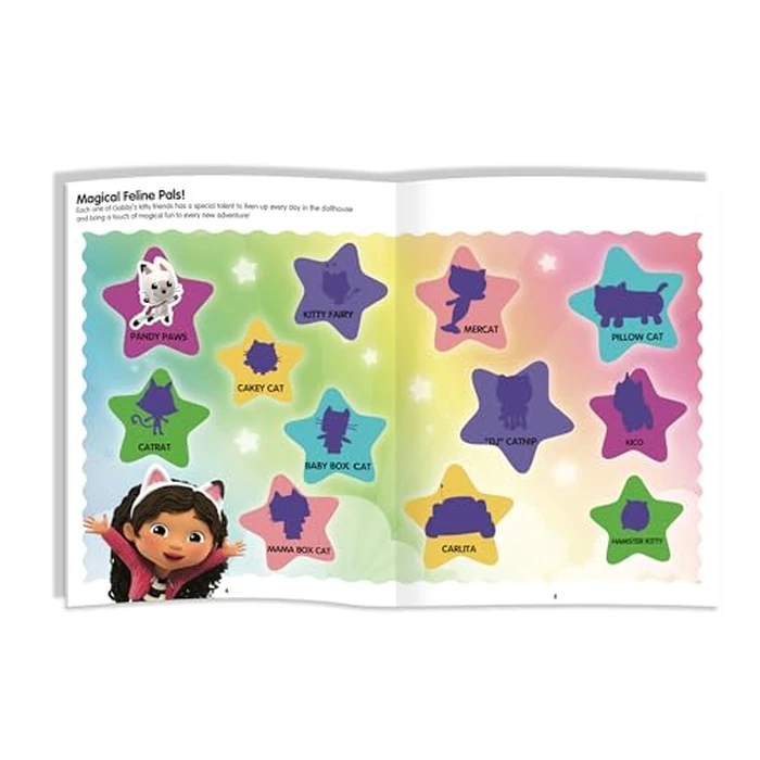 UNIV. GABBY'S DOLLHOUSE STICKER BOOK TREASURY: GABBY'S DOLLHOUSE by Phidal - Image 3