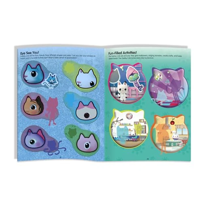 UNIV. GABBY'S DOLLHOUSE STICKER BOOK TREASURY: GABBY'S DOLLHOUSE by Phidal - Image 4