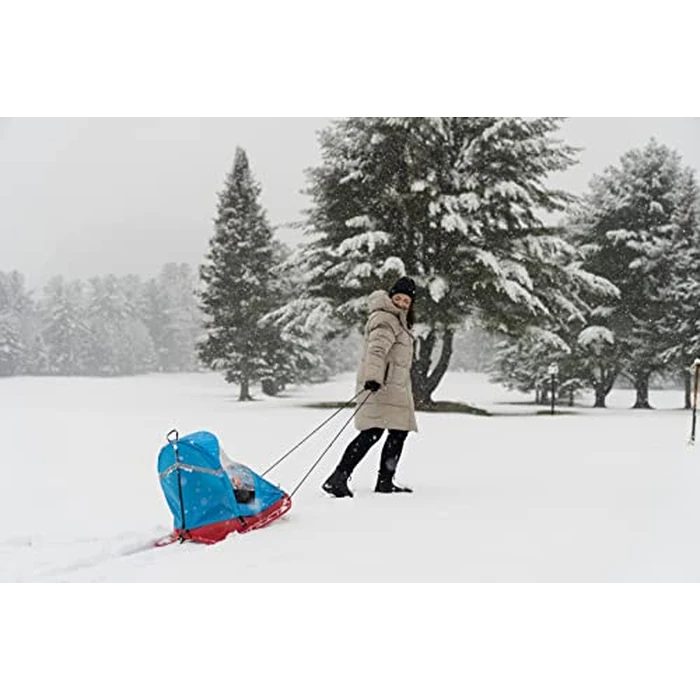 Pelican Baby Sled Deluxe with Weather Shield - Durable Toddler Snow Sled for Kids up to 24 Months by Pelican - Image 5