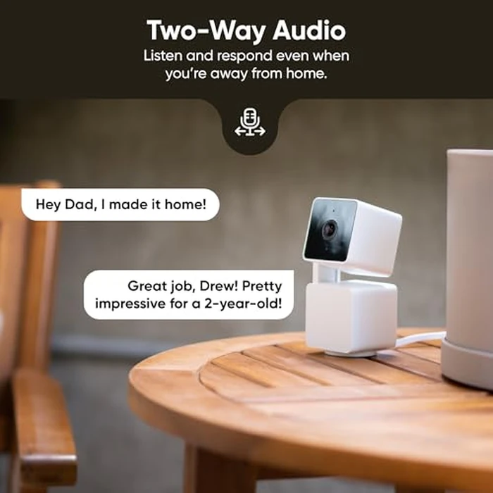 WYZE Cam Pan v3 Indoor/Outdoor IP65-Rated 1080p Pan/Tilt/Zoom Wi-Fi Smart Home Security Camera with Motion Tracking for Baby & Pet, Color Night Vision, 2-Way Audio, Works with Alexa & Google Assistant by WYZE - Image 6