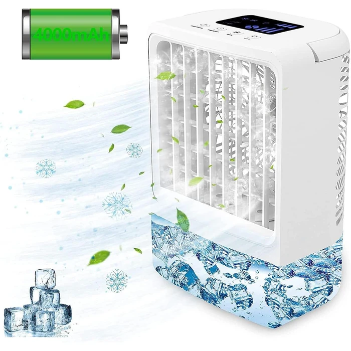 Spornit Portable Anti-Leak Mini Air Conditioners H2106 - White by Spornit - Refurbished - Excellent condition - US$56.17