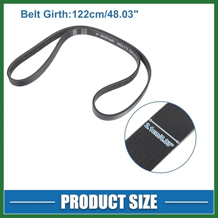 Motoforti Car Serpentine Belt V-Ribbed Belt No.11720EL00A for Nissan Versa 1.8L 2007-2012 Long-lasting by Motoforti - Image 4