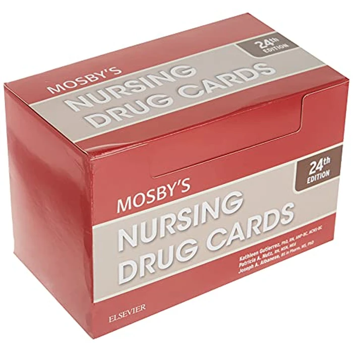 Mosby's Nursing Drug Cards by Mosby - Used - Acceptable condition
