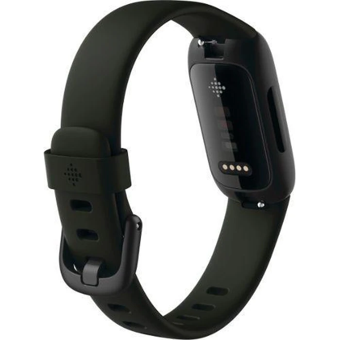 Fitbit Inspire 3 Health and Fitness Tracker - 36mm - Black Plastic Resin Case with Midnight Zen Silicone Silicone Band - Small Size by Fitbit - Image 4