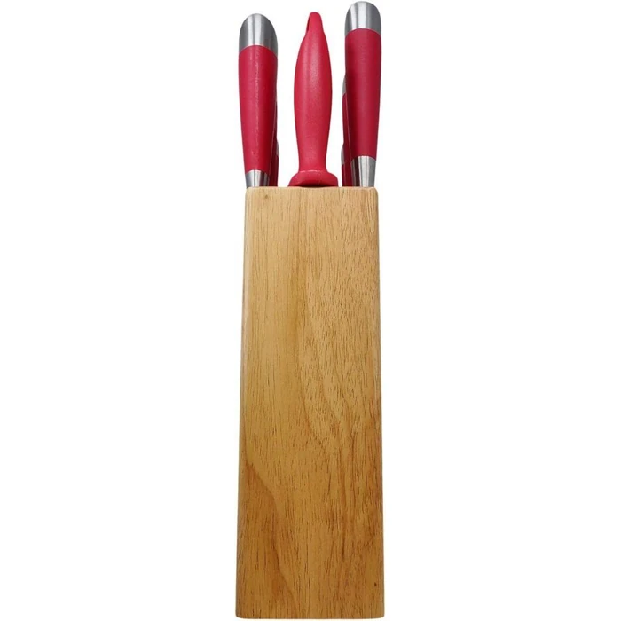 Cuisinart C77SS-11PRDGR 11-Piece Arista Collection Cutlery Stainless Steel Knife Block Set - Red by Cuisinart - Image 3