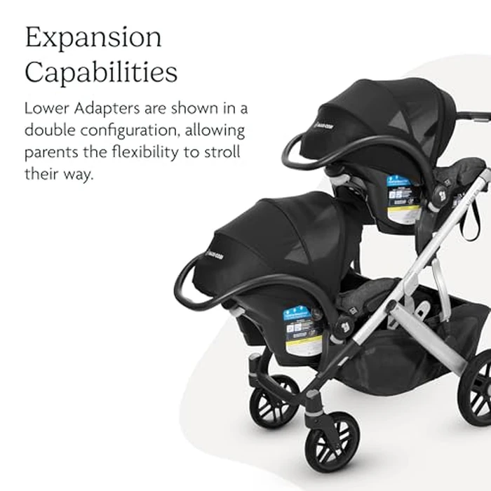 UPPAbaby Lower Infant Car Seat Adapter for Maxi-COSI, Nuna, and Cybex, Black by UPPAbaby - Image 3