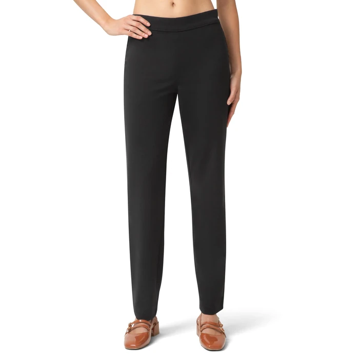 No nonsense Women's Ponte Straight Leg Leggings Pull-On Pants, Black, 3X by No Nonsense - Used - Like New condition - US$18.30