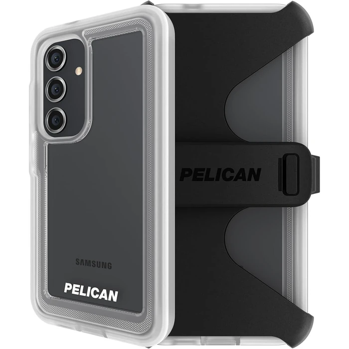 Pelican Voyager Case and Holster for Samsung Galaxy S24 - Clear by Pelican - Image 1