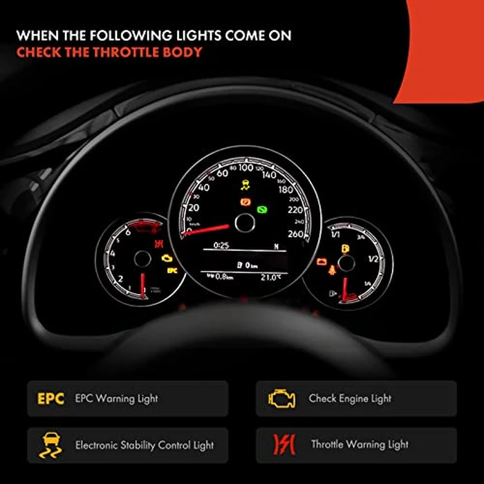 A-Premium Electronic Throttle Body Compatible with Acura MDX 2010-2013, ZDX 2010-2013 by A-premium - Image 6