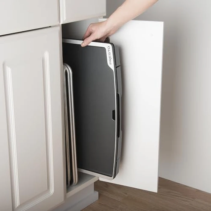 Presto 07073 XL Tilt-N-fold Electric Griddle, Black by Presto - Image 2