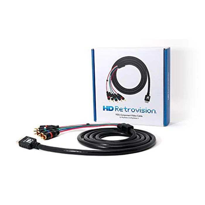 HD Retrovision Premium YPbPr Component Video Cable for PlayStation 2/3 (PS2/PS3) by HD Retrovision - Image 1